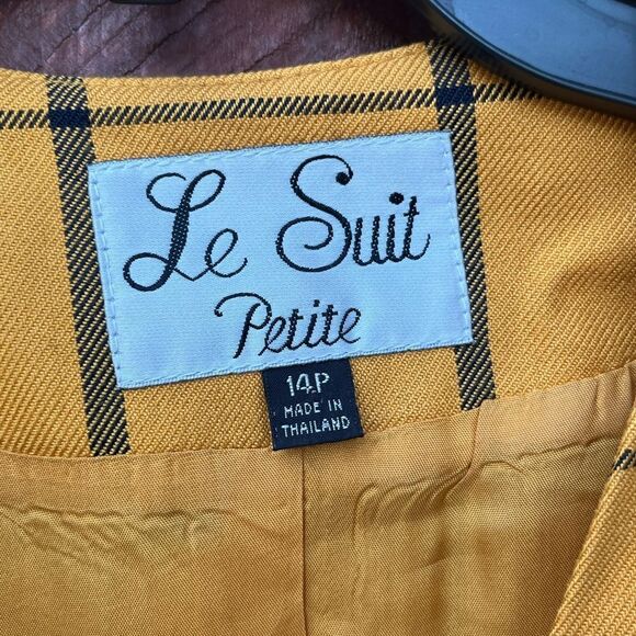 Gorgeous Career Le Suit Petite Skirt Set Size 14P - Picture 5 of 6